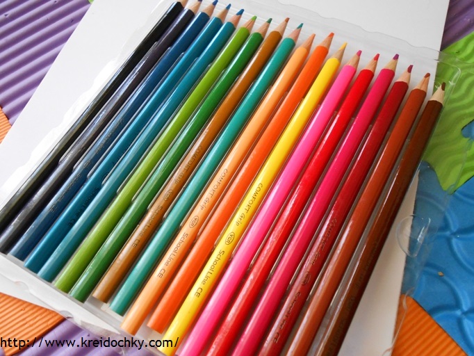 олівці 24 кольори